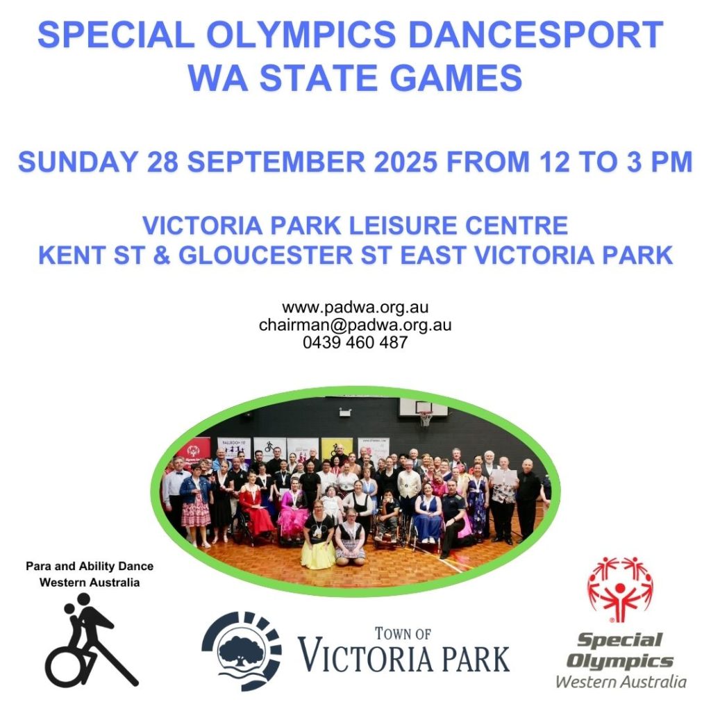 2025 Special Olympics DanceSport WA State Games